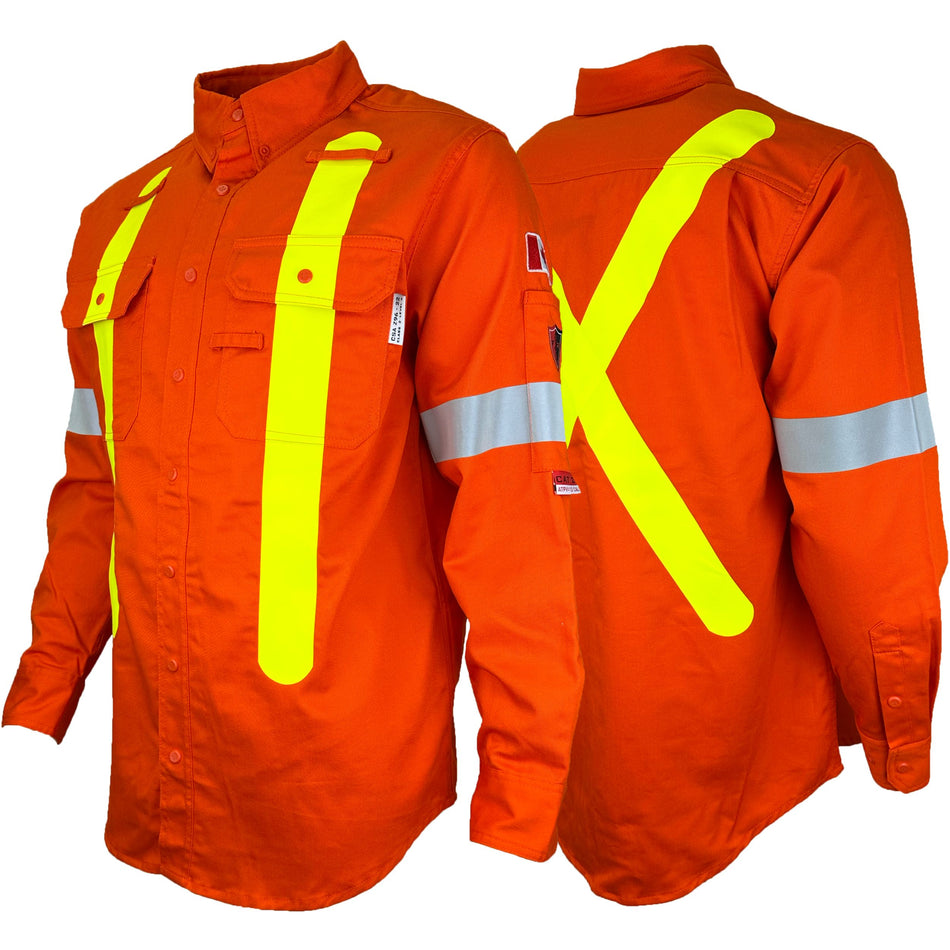 Atlas Guardian® FR/AR OHSA Hi Vis Work Shirt