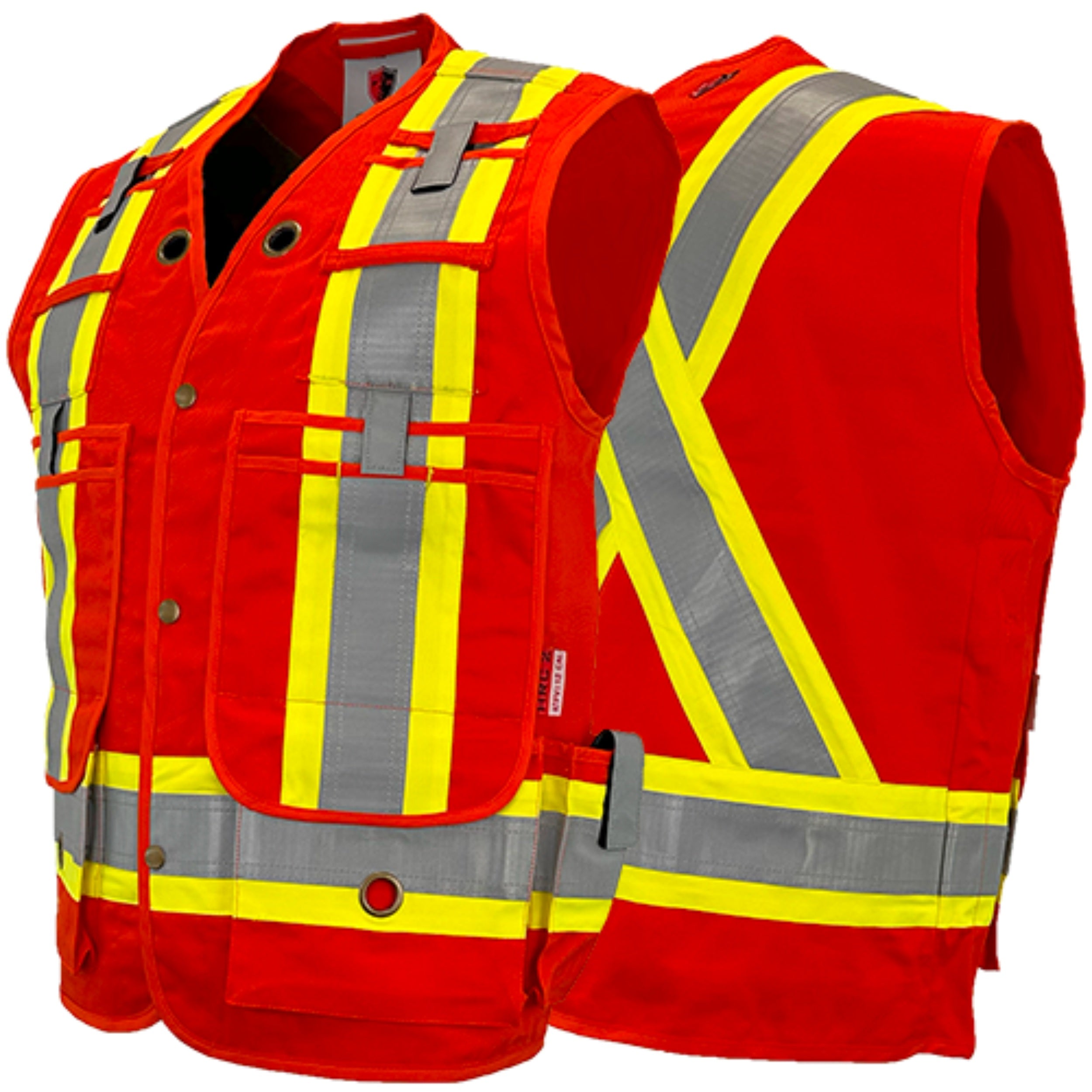 Atlas Guardian® FR/AR Deluxe Surveyors Vest – Utility Safety